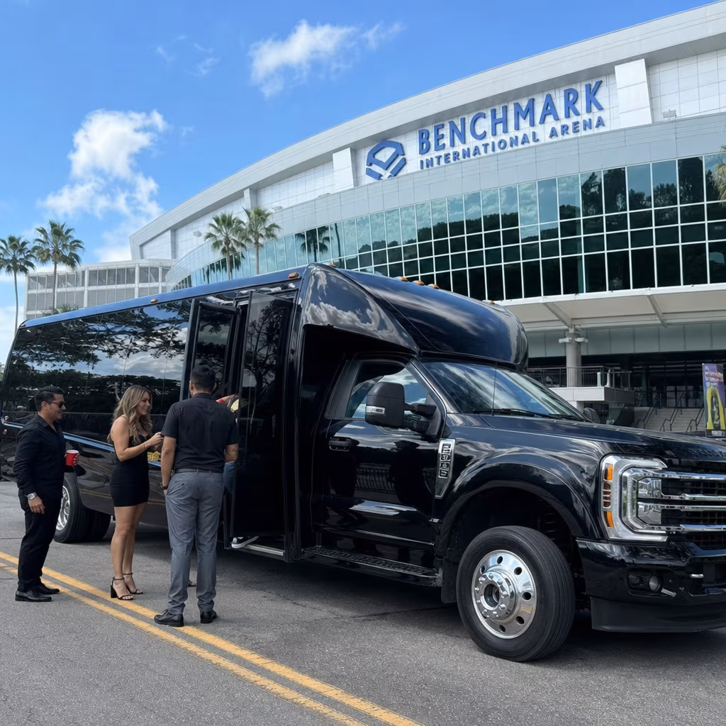 Rent a Bus to Benchmark International Arena (formerly Amalie Arena)