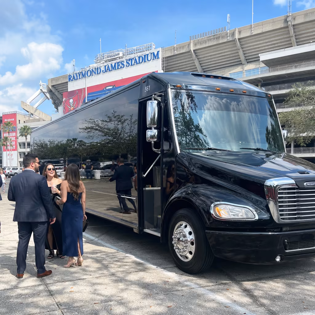 Rent a Bus to Raymond James Stadium