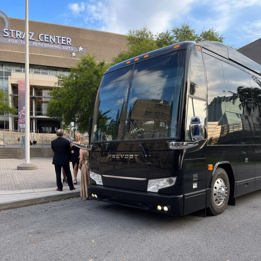 Rent a Bus to the Straz Center for the Performing Arts