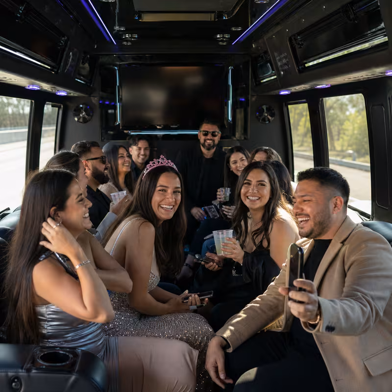 Tampa Birthday Transportation fleet vehicle