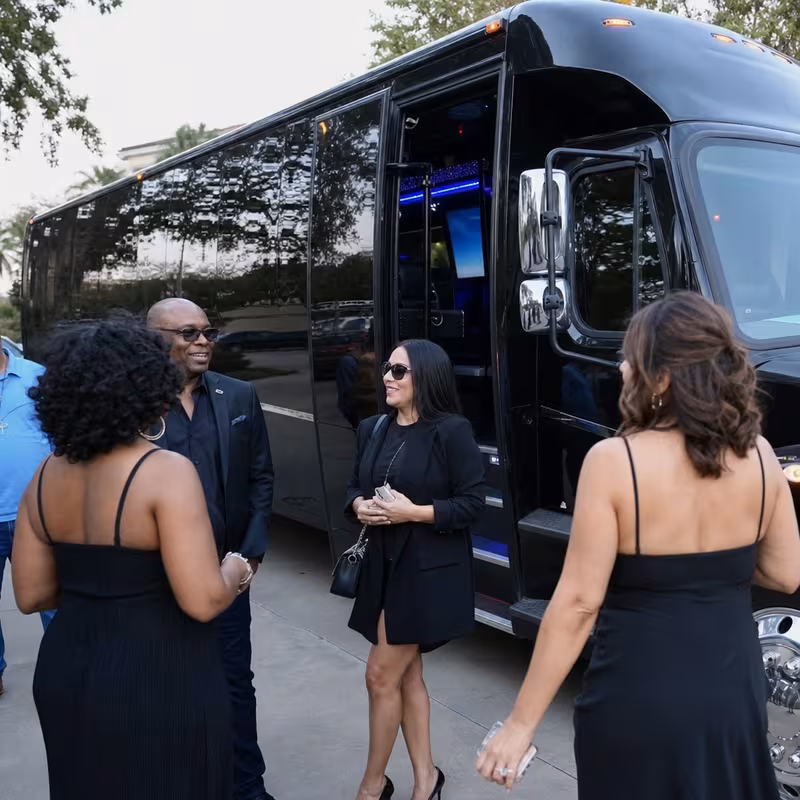 Tampa Private Event Transportation fleet vehicle