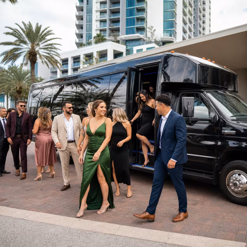 Private event transportation