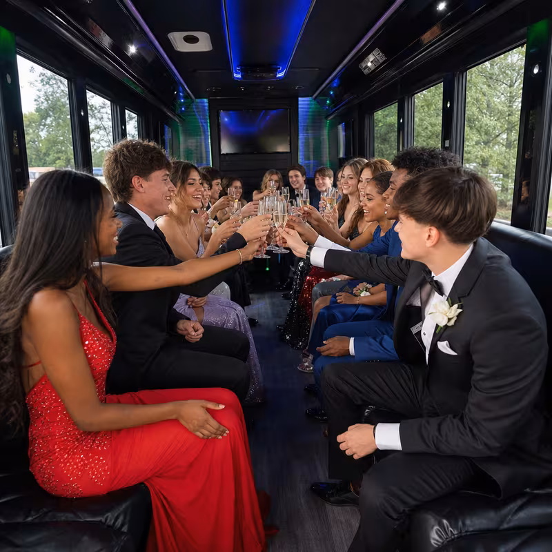 Tampa Prom & Homecoming Transportation fleet vehicle