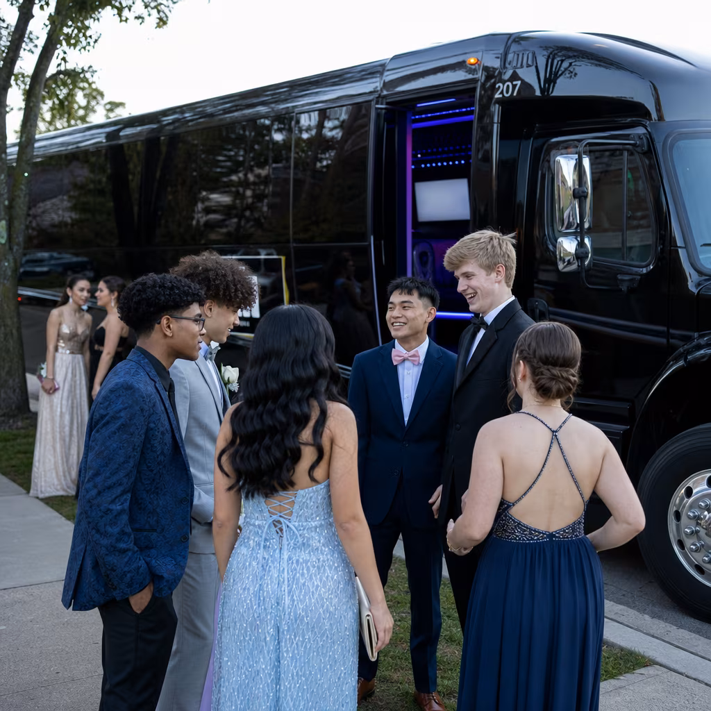 Tampa Prom Party Bus Rental