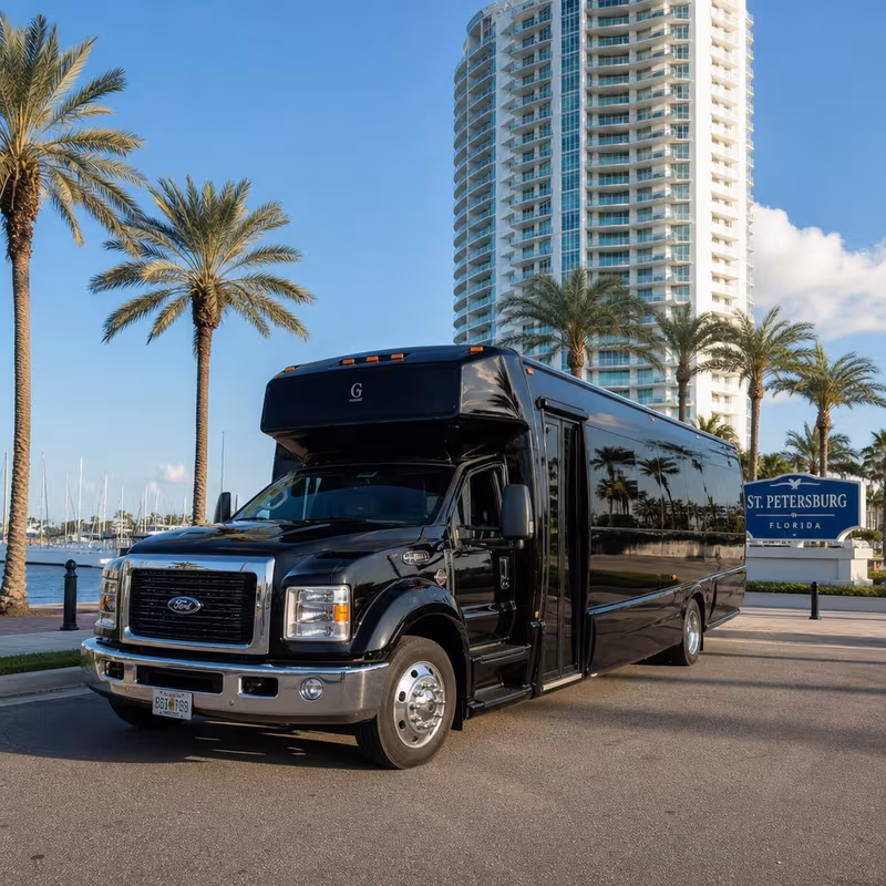 St Petersburg Party Bus Rental