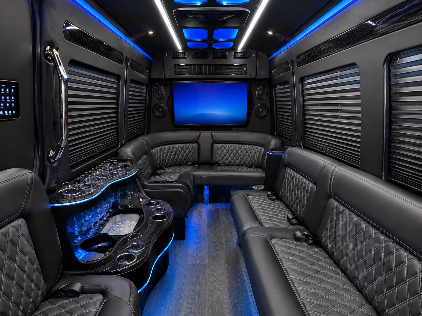 Tampa Airport Shuttle & Transportation party bus exterior