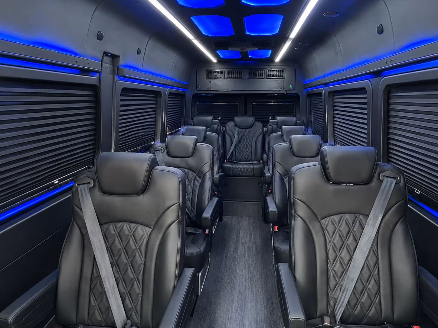 Tampa Airport Shuttle & Transportation party bus exterior