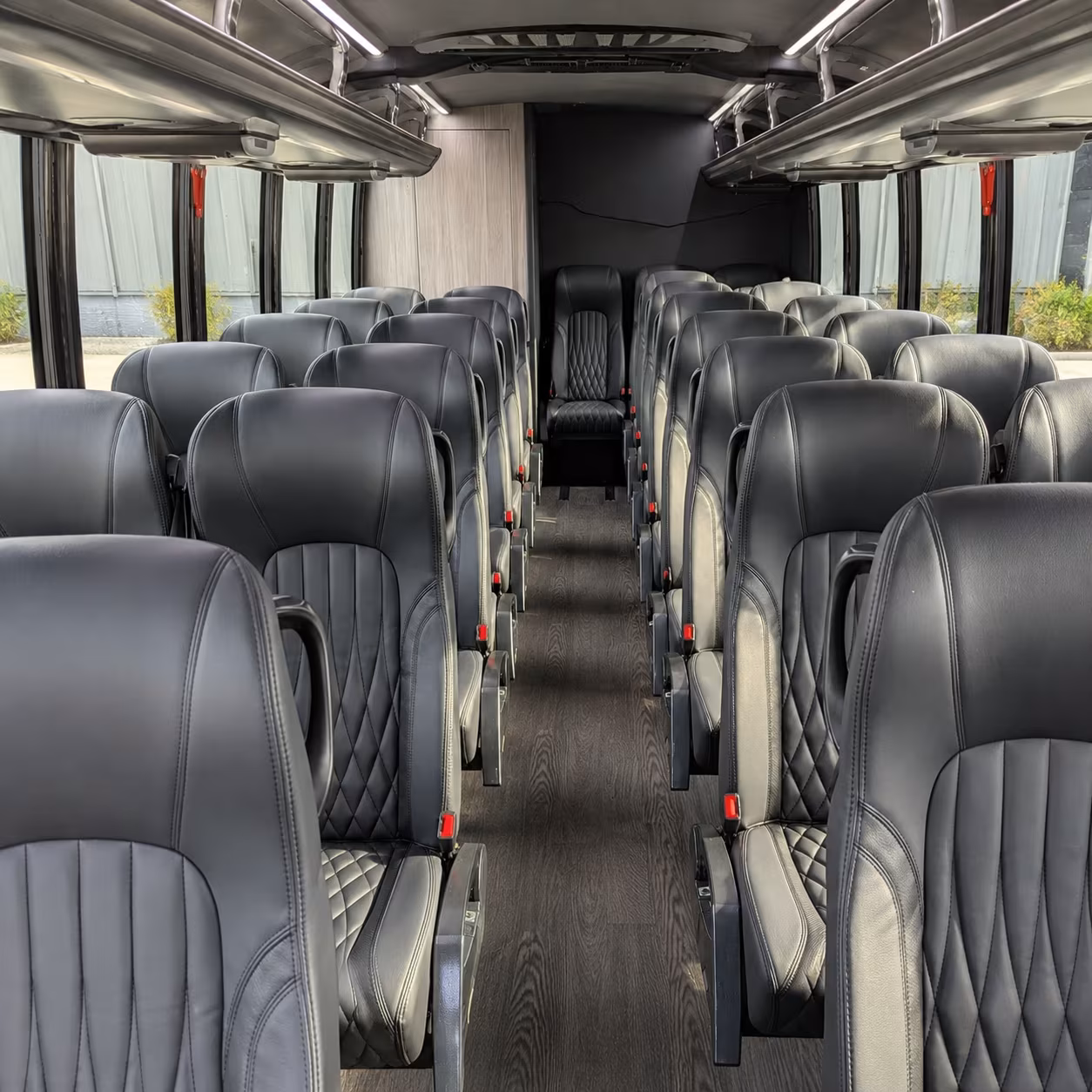 Tampa Airport Shuttle & Transportation onboard seating