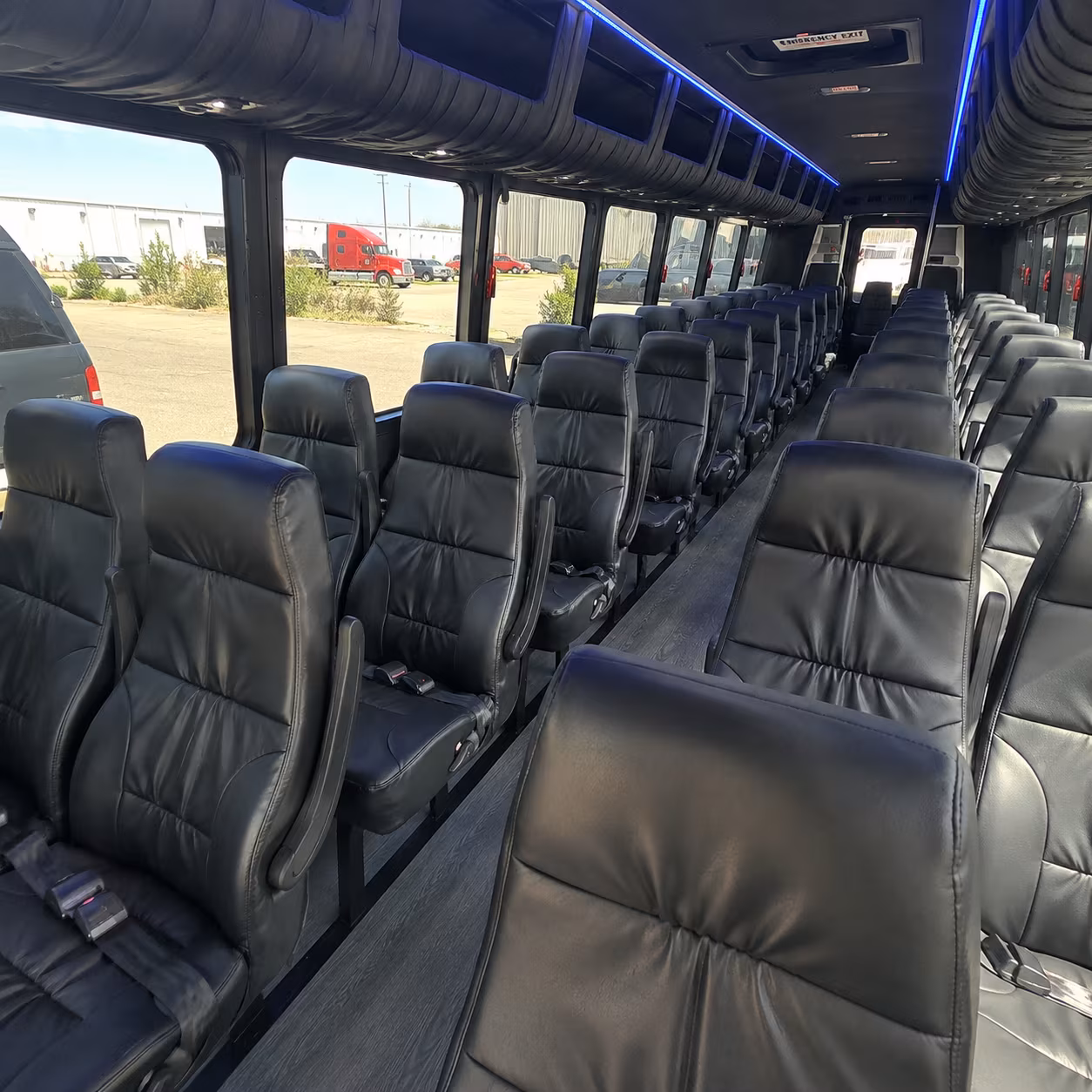 Tampa Airport Shuttle & Transportation party bus exterior