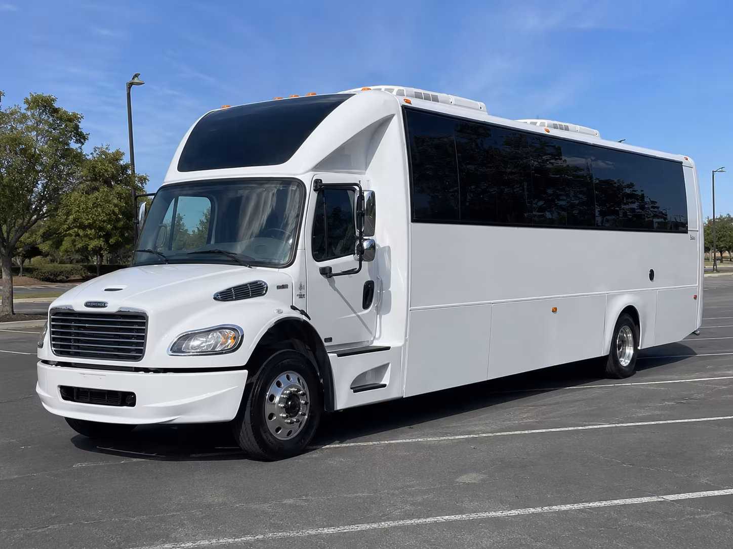 Tampa Bachelor & Bachelorette Transportation party bus exterior