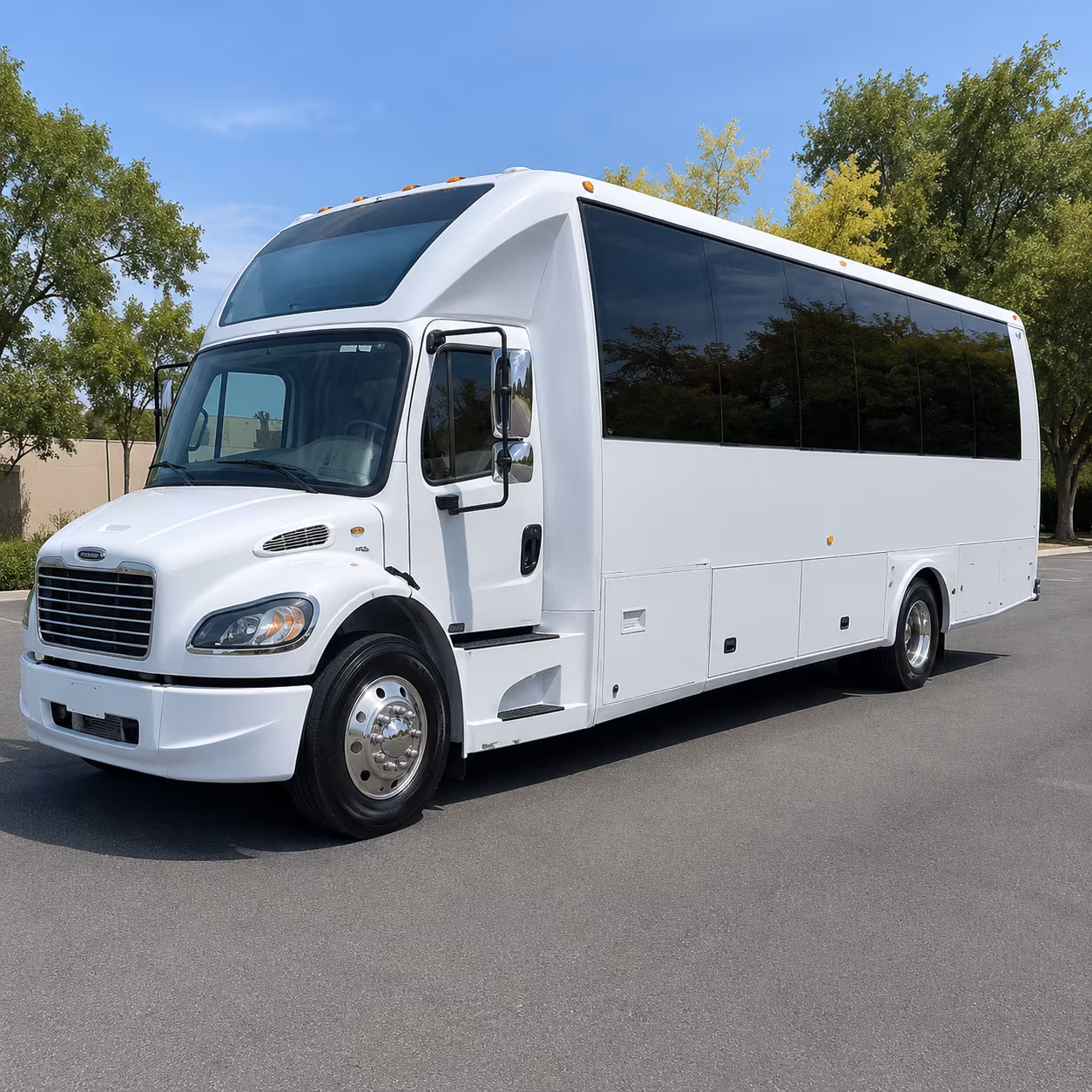 Tampa Bachelor & Bachelorette Transportation party bus exterior