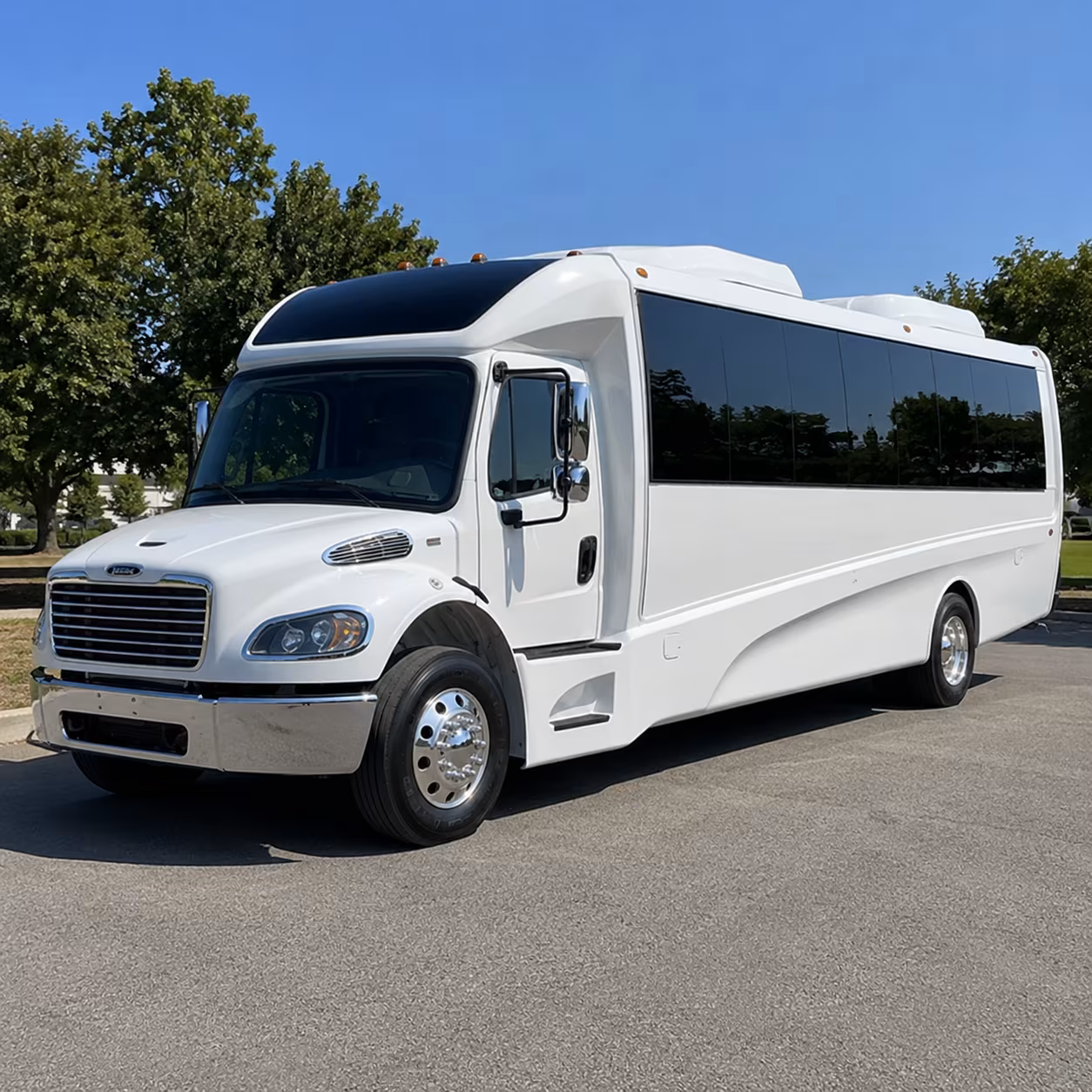 Tampa Corporate Transportation party bus exterior