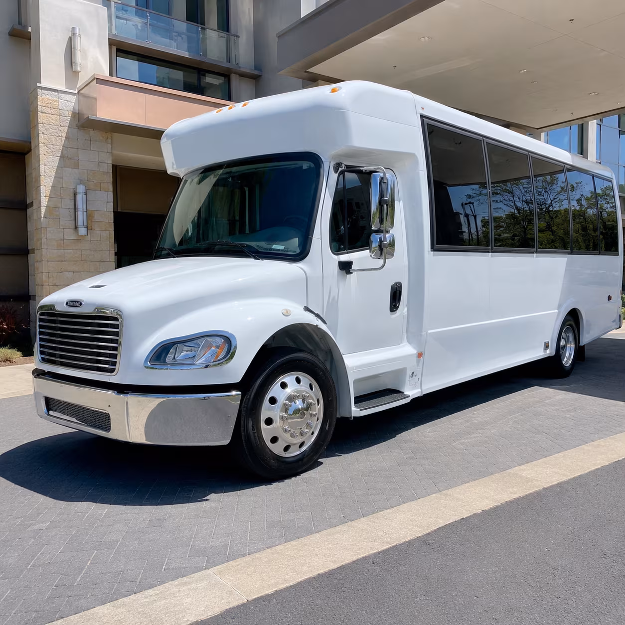Tampa Corporate Transportation party bus exterior