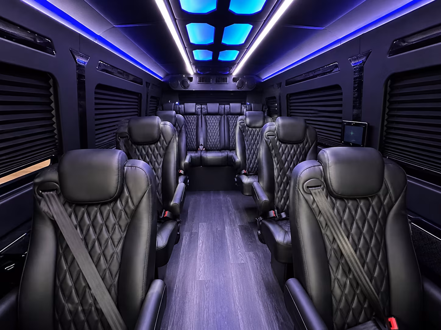 Tampa Corporate Transportation party bus exterior