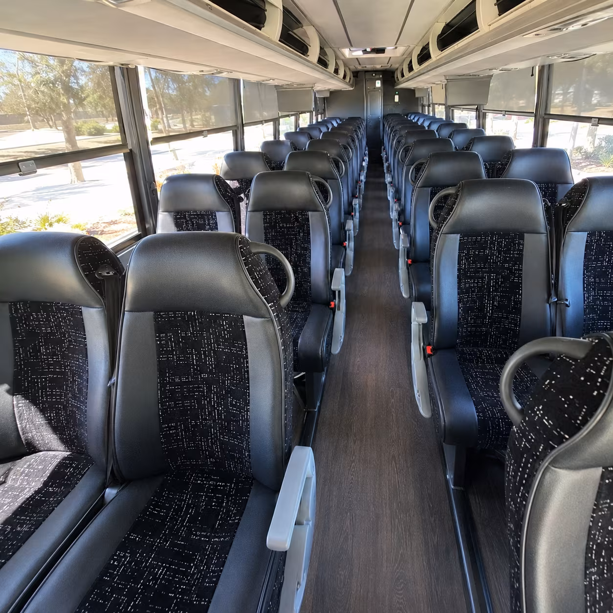 Tampa Corporate Transportation party bus interior