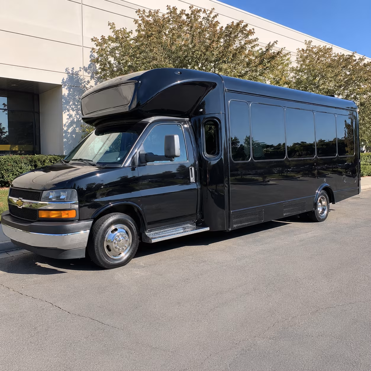 Tampa Private Event Transportation party bus exterior