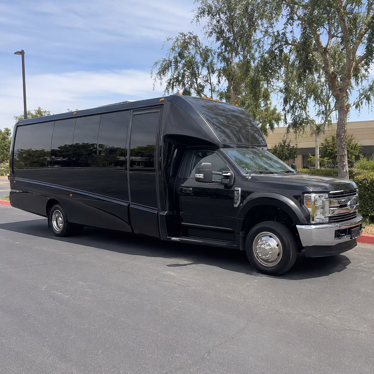Tampa Prom & Homecoming Transportation party bus exterior