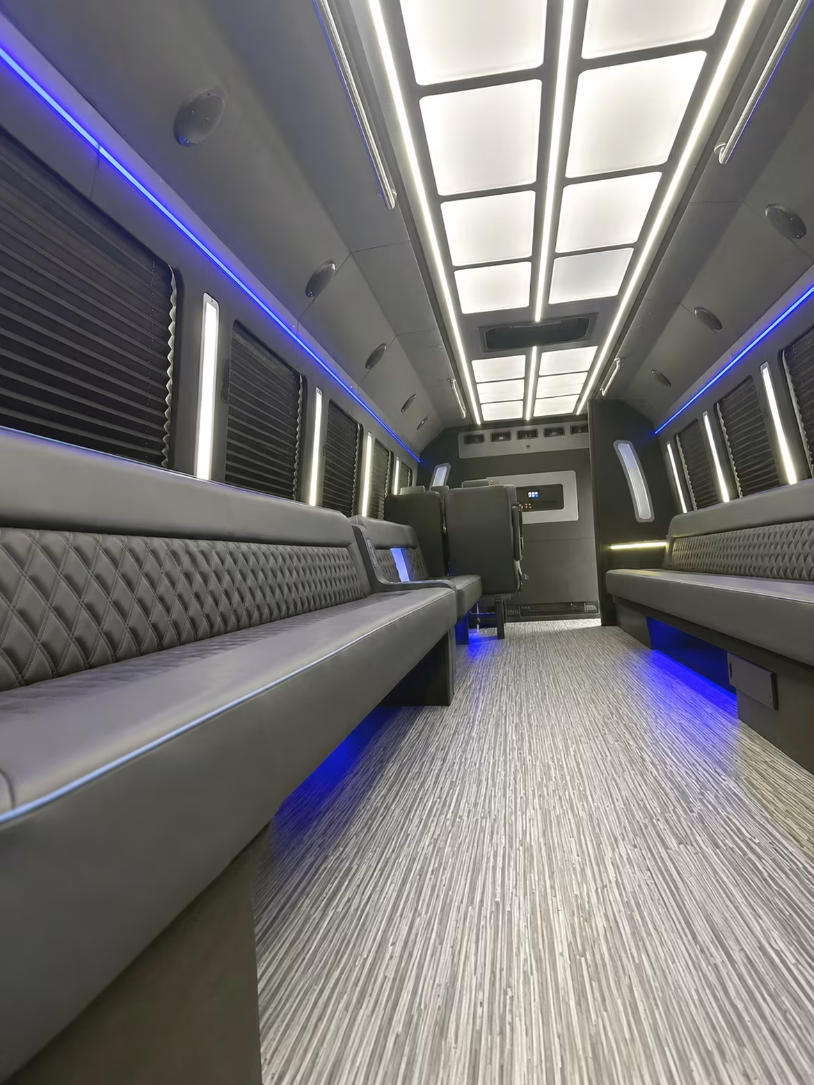 Tampa Prom & Homecoming Transportation party bus interior