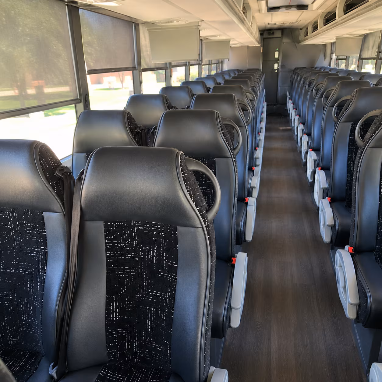 Tampa School Event Transportation party bus exterior