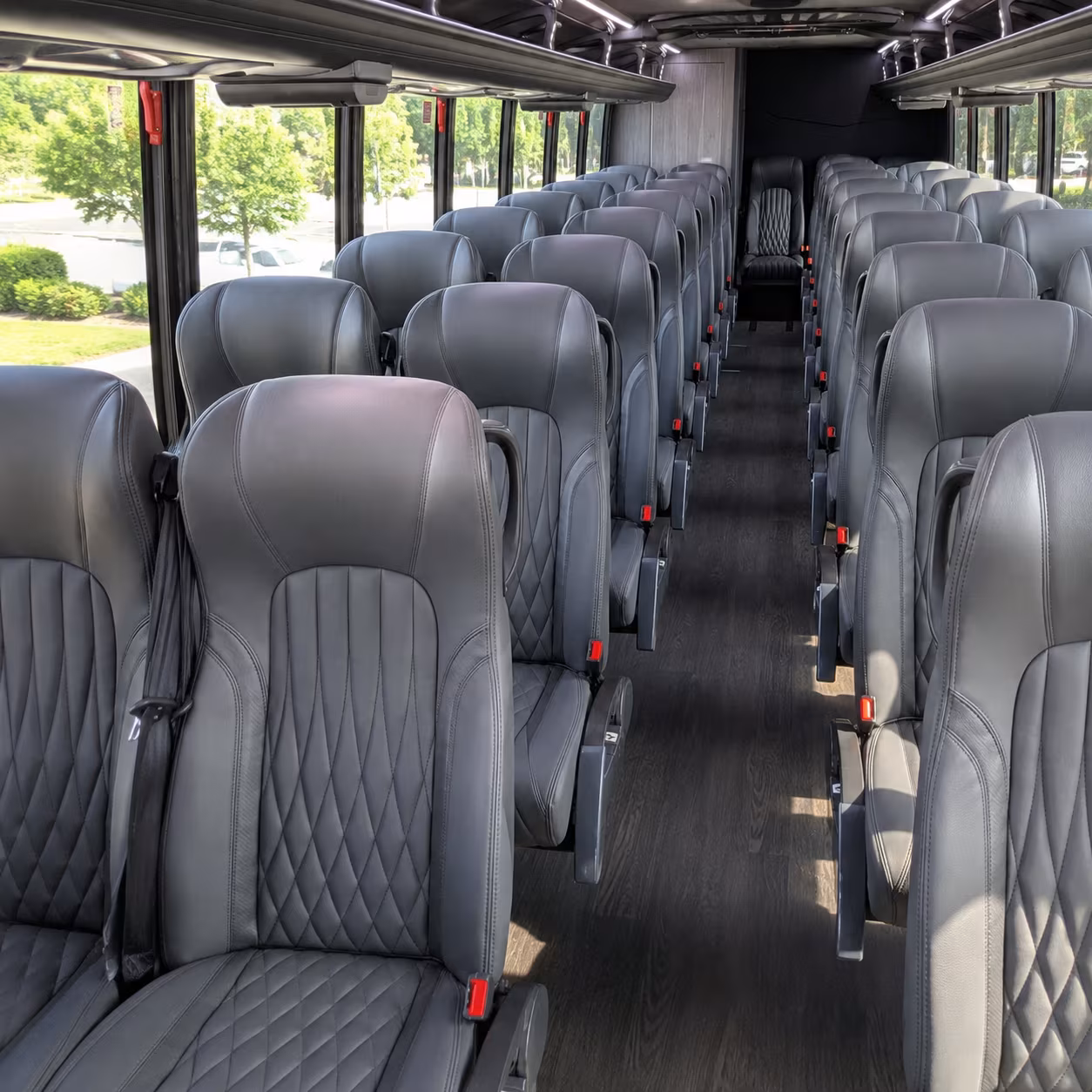 Tampa School Event Transportation onboard seating