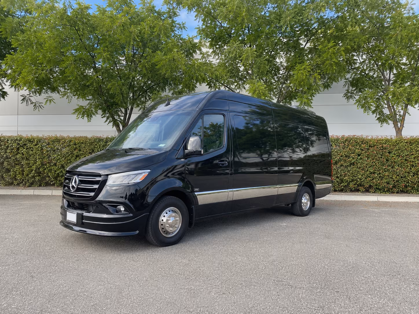 Tampa School Event Transportation party bus exterior