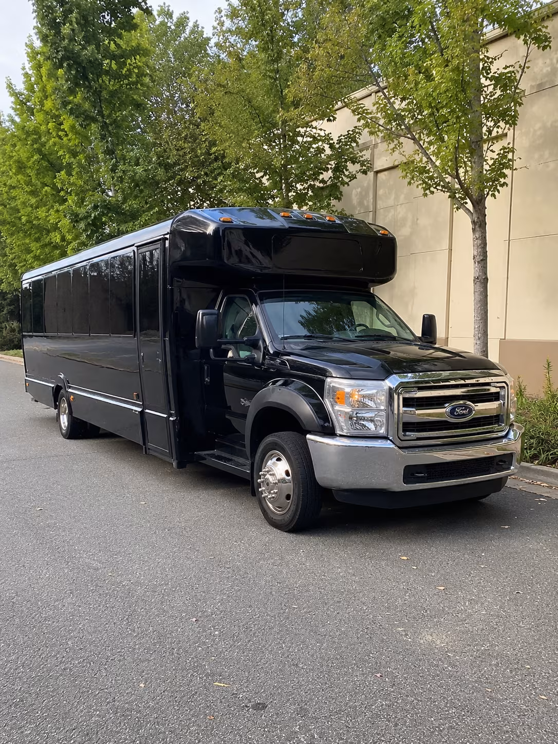 Tampa Sporting Event Transportation party bus exterior