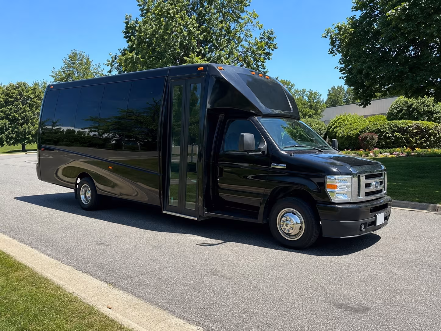 Tampa Sporting Event Transportation party bus exterior