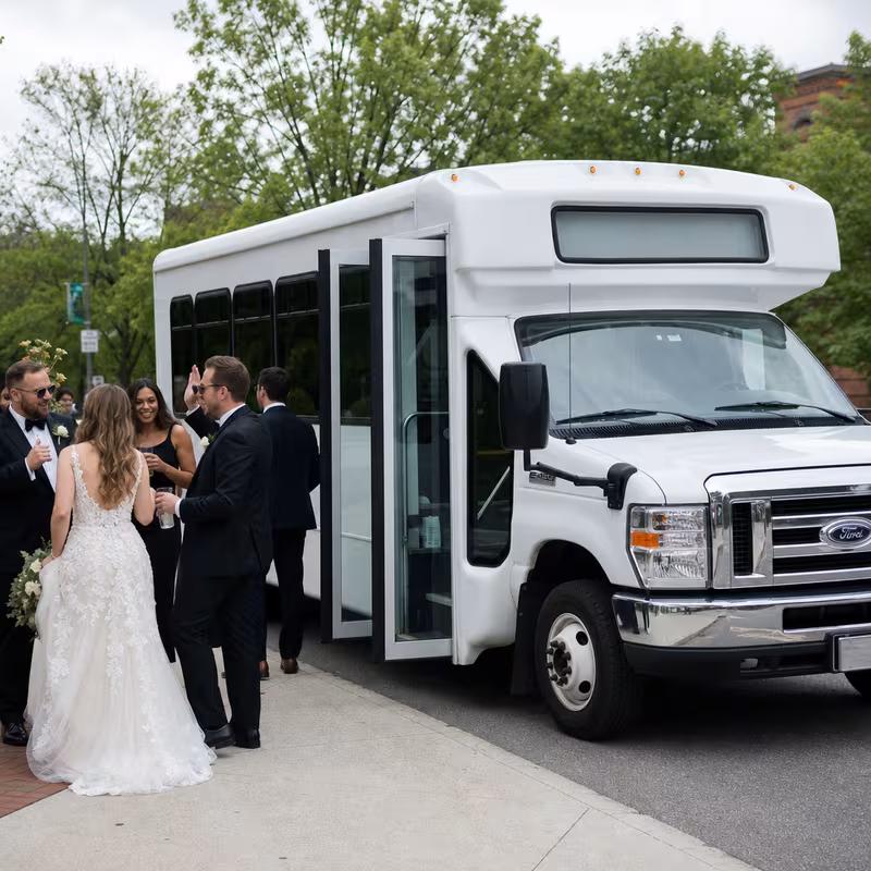 Tampa Wedding Transportation fleet vehicle