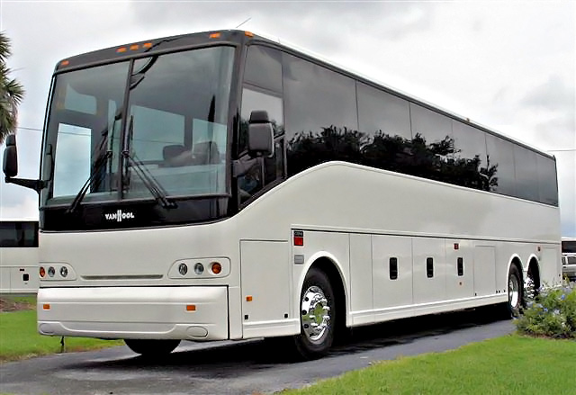 Tampa 56 Passenger Charter Bus